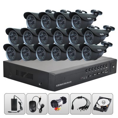 安尼数字(SANNCE) 8378 16路1200线高清网络摄像机设备 家用监控器套装 带1TB硬盘【报价、价格、评测、参数】_电子/电工电料_苏宁易购