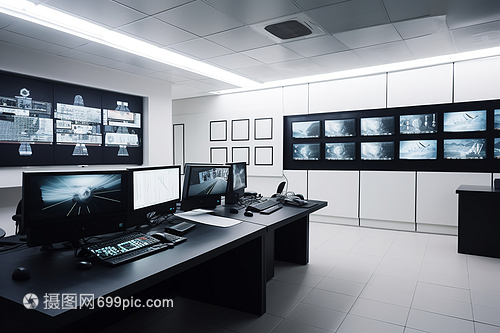 监视器上的显示屏